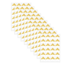 240 Pieces Photo Corners for Scrapbooking, Gold Photo Corner Stickers, Self-Adhesive Photo Mounting Corners,Gold