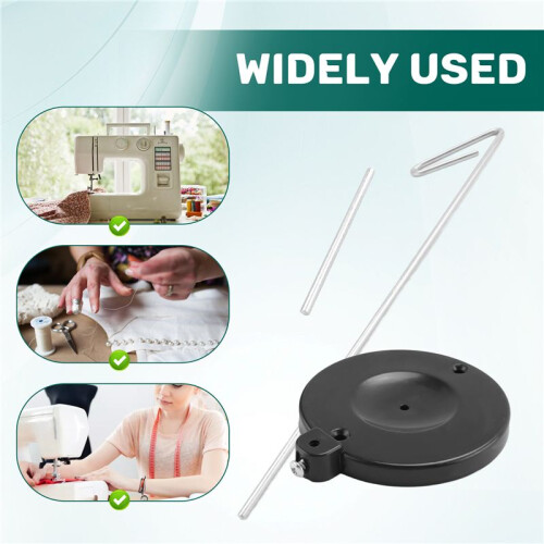 Single Cone Spool Stand Alone Cast Iron Thread Stand Thread Holder Fits for Sewing Embroidery, Thread Holder 2