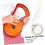 A Sets of 16 Lyre Harp Strings Replacement Metal String for Lyre Harp 4
