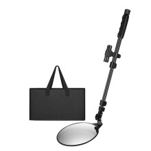 Espejo de Inspección Debajo del Vehículo con Luz y Manejar Telescópico Espejo de Inspección Portátil para Camión Debajo del Vehículo