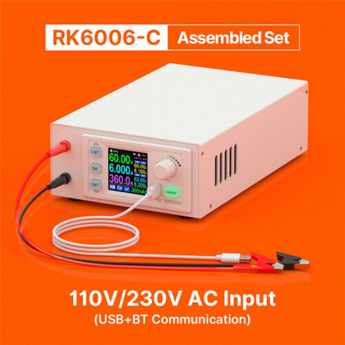 RD RK6006-C 60V 6A 4 Digit AC to  Adjustable Digital Control Stabilized Lab Bench Power Supply Battery Charging 1