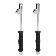 2pcs 1/4 Inch Dual Head Tire Inflator Rod for Truck & Vehicle