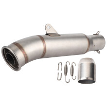 Uni Motorfiets Uitlaatdemper, Complete Accessoires, Stabiele Klemmen, Hoogwaardige Uitlaatpijp Eindstuk voor R1R3R6Benelli752s Z750Z900Z800Roestvrij