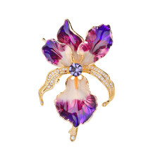 Bijoux en cuivre légers floraux élégants de Pin de-Violet
