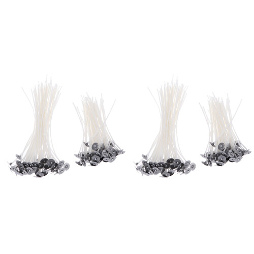 300Pièces Mèches De Bougies Blanches Faciles À Couper Pour Projets DIY 1