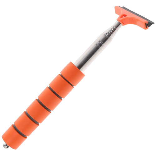 3Pièces Essuie-Glace Rétroviseur Rétractable Caoutchouc Orange