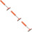 3Pièces Essuie-Glace Rétroviseur Rétractable Caoutchouc Orange 11
