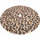 2Pcs Leopard Print Xmas Tree Skirts Decorative Tree Bottom Mat 1