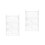 2Pièces Transparent Hamster Cage Pour Petits Animaux 5