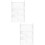 2Pièces Transparent Hamster Cage Pour Petits Animaux 8