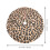 2Pcs Leopard Print Xmas Tree Skirts Decorative Tree Bottom Mat 9