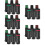 30Pièces Eye Black Sticks Multi Usage Sport Football Baseball 11