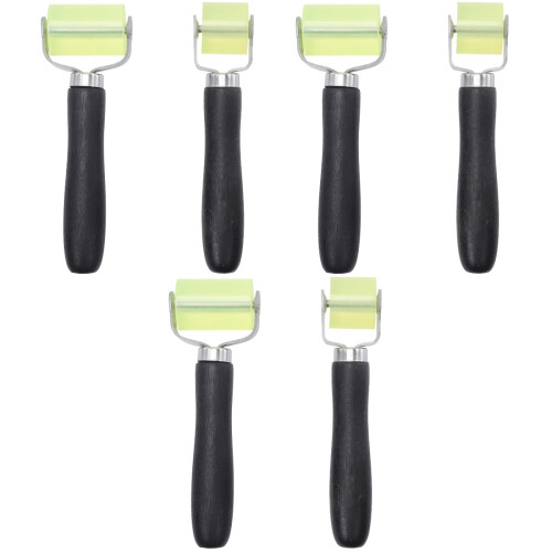 6Pièces Outils De Pose Papier Peint Rouleaux Aplatissants 2