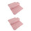 4Pièces Coussin Main Rose Cuir Support Stable Portable 5