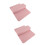 4Pièces Coussin Main Rose Cuir Support Stable Portable 7