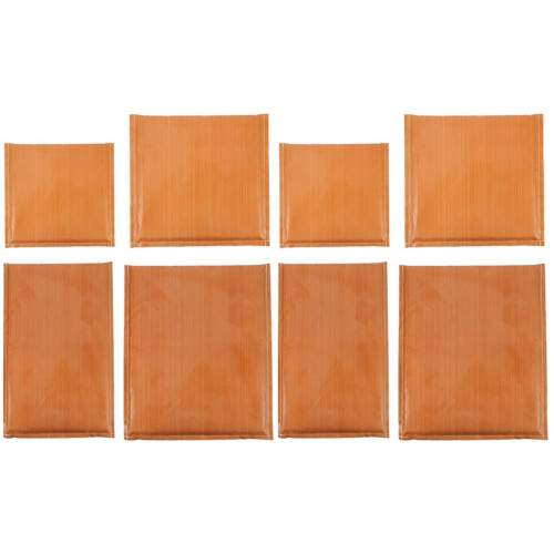 8Pièces Coussin Chauffant Rigide Marron Pour Transfert Repassage 2