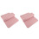 4Pièces Coussin Main Rose Cuir Support Stable Portable 2