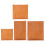 8Pièces Coussin Chauffant Rigide Marron Pour Transfert Repassage 10
