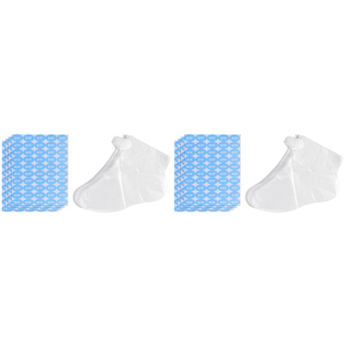 2Pièces -Pieds Plastique Jetable Protection Pédicure 1