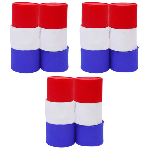 18Pièces Papier Crépon Multicolores Pour Déco Anniversaire 2
