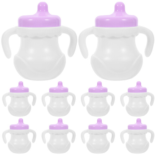 20Pièces Jouet Blancs Accessoires Miniatures Enfant