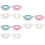 12Pièces Coque Silicone Bébé Protection Colorée 7