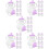 50Pièces Bouteilles Miniatures Plastique Accessoires 10