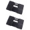 2Pièces Pèse-Poids Électronique Noir Simple Usage Pour Colis 5
