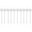 100Pièces Clip Photo Métal Forme Argent, Support Table Résistant 2
