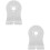 2Pièces Fixation Murale Caméra Polyvalent Et Durable 7