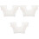 3Pièces Débardeur Aisselles Absorbant Sueur 3