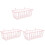 3Pièces Suspendue Rose Pour À Usage 4