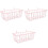 3Pièces Suspendue Rose Pour À Usage 5