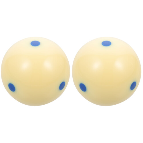 2Pièces Boules De Billard Résine D'entraînement Durable Pro 2