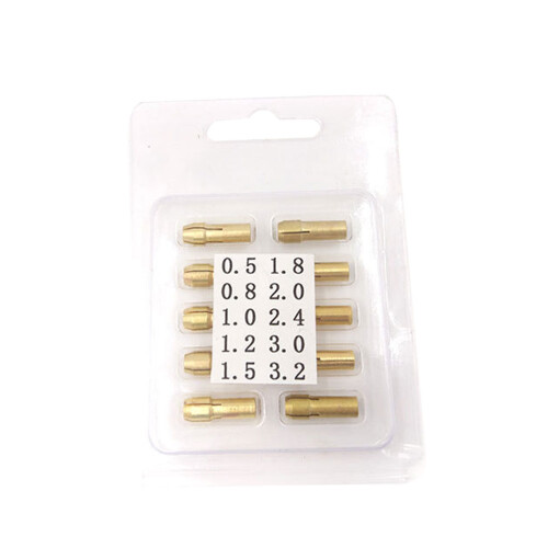 60Pièces Collets En Laiton Pour Outils Rotatifs Usage Polyvalent