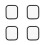 4Pcs Easy Install Transparent Watch Case Pc Cover for Protection 4