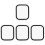 4Pcs Easy Install Transparent Watch Case Pc Cover for Protection 8