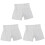 3St Witte Veiligheidsshorts Dames Vormgevend En Ademend 2