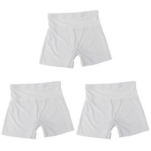 3St Witte Veiligheidsshorts Dames Vormgevend En Ademend 1