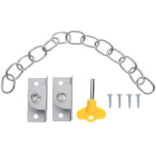 6Sets Huis Deurslot Ketting Rvs Veiligheid Babybeveiliging