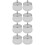 8St Manicure Kom Mat Met Voor Nail Liquid 8