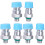 6Pièces Connecteur Rapide Auto Aluminium Durable Couleur Variée 2