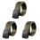 3St Geweven Canvas Riem, , Ademend Met -Metalen 2