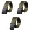 3St Geweven Canvas Riem, , Ademend Met -Metalen 3