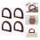 16St Decoratieve Bamboe Handvatten D- Tas Accessoires 11