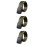 3St Geweven Canvas Riem, , Ademend Met -Metalen 8