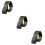3St Geweven Canvas Riem, , Ademend Met -Metalen 9