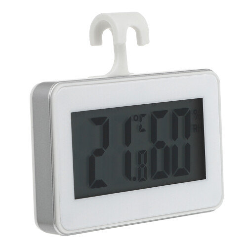 3St Plastic Koelkast Temperatuurmeter En Vochtigheidsmeter Magnetisch