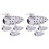 8St Multifunctionele Keramische Chopstick Rek Dieren Wit 2