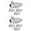 8St Multifunctionele Keramische Chopstick Rek Dieren Wit 5